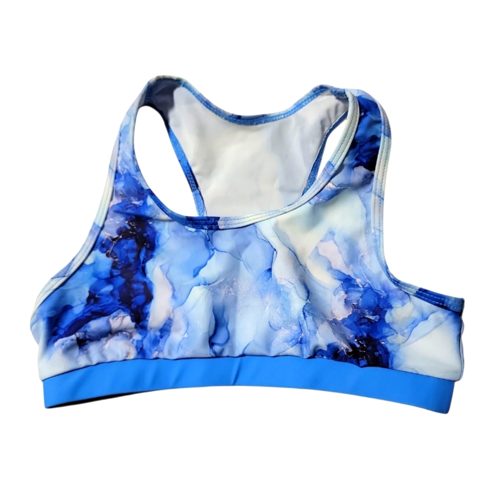 3 For $15 NWOT Girls Racerback Swim Top Sz 10 Yrs